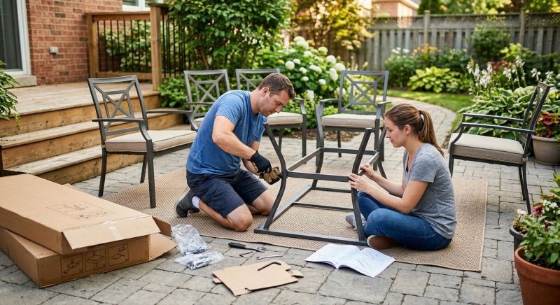 Deck Chair Assembly in Alpharetta, GA