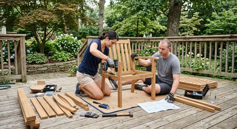 Deck Furniture Assembly in Alpharetta, GA