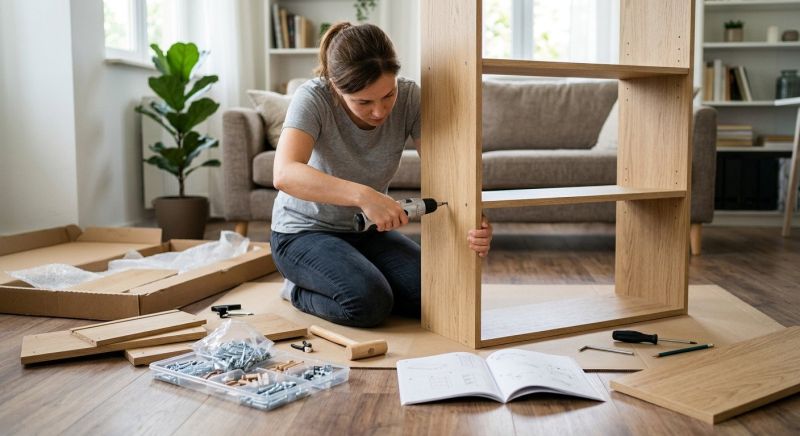 Shoe Rack Assembly in Alpharetta, GA